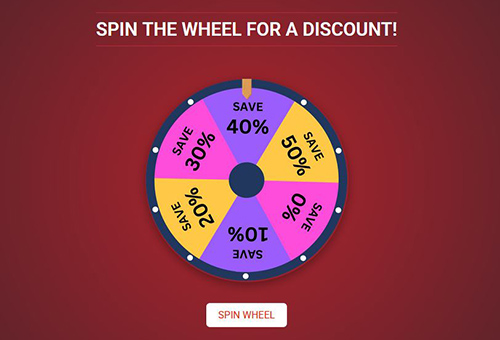 Spin Win Coupon